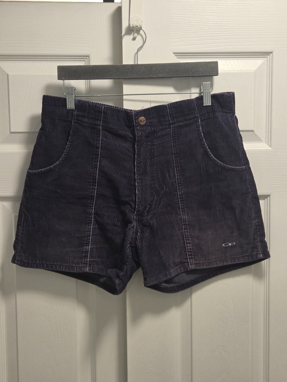 Vintage 80s Ocean Pacific OP Corduroy Shorts - Size 34, 1980s, Surf, California